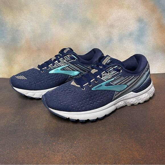 Brooks Adrenaline GTS 19 1202841B450 Blue Women’s Running Shoes Size 10.5B - Picture 2 of 16